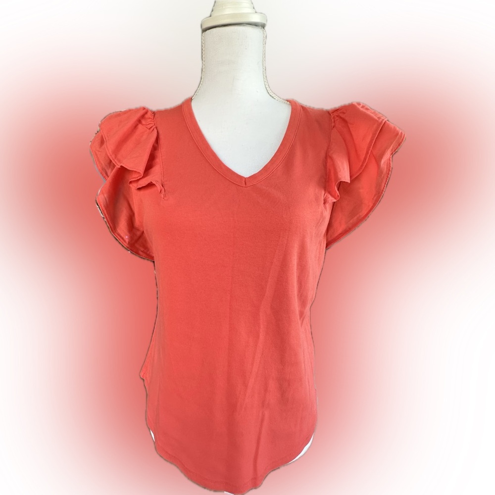Ralph Lauren orange T-shirt